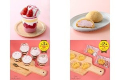 今週新発売のファミマスイーツまとめ！『贅沢いちごミルクパフェ』、『むにほっぺ いちごみるく』など♪