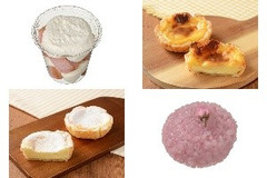 今週新発売のおやつまとめ！『さくら香るホイップ＆さくらシフォン』、『とろサクエッグタルト』など♪