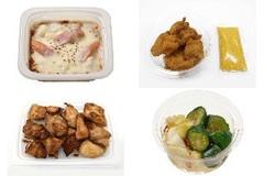 今週新発売のおつまみまとめ！『とろーりチーズソースのミートクリームポテト』、『ひとくちチキン ハニーマスタードソース』など♪