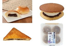 今週新発売のあんこまとめ！『つぶあんぱん』、『ふわもち生どら焼 粒あん＆ホイップ』など♪