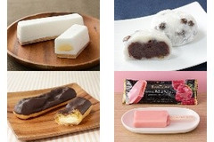 今週新発売のローソンスイーツまとめ！『ご褒美スティックケーキ ふわしゅわレモン』、『杵つき豆大福 つぶあん』など♪
