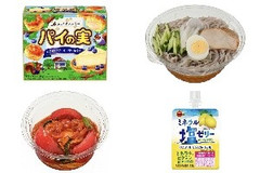 今週新発売のさっぱり味の食べものまとめ！『パイの実 レアチーズケーキ ベリー仕立て』、『韓国風冷麺 そば粉使用』など♪