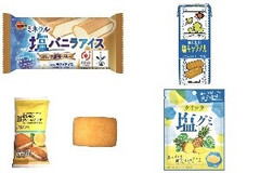 今週新発売の塩◯◯まとめ！『ミネラル塩バニラアイス』、『豆乳飲料 塩キャラメル』など♪
