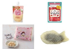 今週新発売の濃厚な食べものまとめ！『ピュレフルーツ すりおろし白桃ミックス』、『ジャムグミいちご』など♪