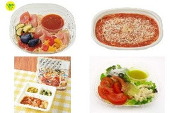 今週新発売のトマトまとめ！『冷製パスタ 夏野菜と生ハム トマトソース』、『ガーリックトマトソースの大盛パスタ』など♪