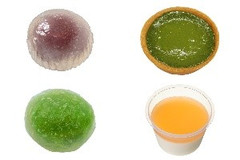 今週新発売のコンビニ低カロリー スイーツまとめ！『ひやもち水まんじゅう』、『西尾の抹茶使用 抹茶カスタードタルト』など♪