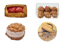 今週新発売のセブン-イレブンまとめ！『紅ほっぺ苺ジャム＆ホイップのデニッシュ』、『たこ焼きみたいなもっちりボール』など♪