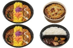 今週新発売のコンビニ寿司・コンビニ弁当まとめ！『エリックサウス監修 あいがけスパイスカレー』、『銀座デリー監修 チキンコルマカレードリア』など♪