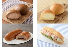 今週新発売のローソンパンまとめ！『クリームたっぷり！ ふわもち冷やしクリームパン チョコホイップ 生チョコ入り』、『クリームたっぷり！ ふわもち冷やしクリームパン カスタードホイップ』など♪