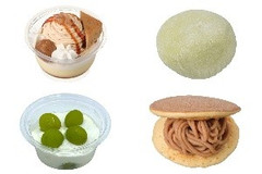 今週新発売のセブンイレブンスイーツまとめ！『プリンケーキパフェ 栗三昧』、『シャインマスカット大福 みるくクリーム』など♪