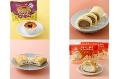 今週新発売のファミマスイーツまとめ！『とろ生おいもチーズケーキ』、『もっちりクリームロール チョコホイップ』など♪