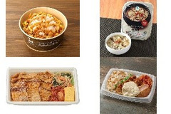 今週新発売のコンビニ寿司・コンビニ弁当まとめ！『おろし海鮮かき揚げ丼』、『あったかスープごはん 参鶏湯』など♪