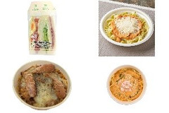今週新発売のトマト料理まとめ！『王様トマトの野菜ミックスサンド』、『生パジェノベーゼと2種チーズ・トマトのソース』など♪