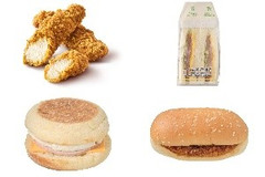 今週新発売のジューシーな食べものまとめ！『チキチキン THE ガーリックペッパー』、『ハムカツたまごサンド』など♪