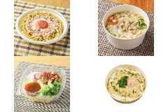 今週新発売のコンビニパスタまとめ！『生パスタ 明太クリーム』、『あさりのクリームスープパスタ』など♪