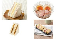 今週新発売の卵料理まとめ！『盛りすぎ！ツナたまごサンド』、『燻製豚トロと半熟煮たまご』など♪