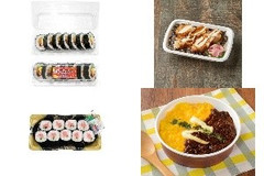 今週新発売のコンビニ寿司・コンビニ弁当🍣🍱まとめ！『サーモンとかにかまの太巻寿司』、『甘辛とりめしごはん』など♪