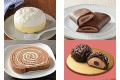今週新発売のローソンスイーツ🍰まとめ！『盛りすぎ！ プレミアムロールケーキ』、『くちどけショコラクレープ』など♪