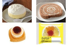 今週新発売のコンビニケーキまとめ！『盛りすぎ！ プレミアムロールケーキ』、『うずまきロールケーキ チョコ』など♪