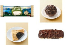 今週新発売の濃厚な食べものまとめ！『ミルクレア 天空の抹茶』、『ピエール マルコリーニ監修 とろけるキャラメルショコラシュー』など♪