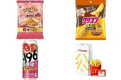 今週新発売の期間限定まとめ！『カントリーマアムミニ 桜きなこ』、『クリスプ サッポロポテト バーベQあじ』など♪