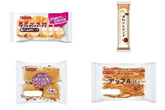 今週新発売の菓子パン🍫まとめ！『ドーナツステーション ダブルサンドドーナツ 苺ジャム＆ホイップ』、『ほわいとロング カフェオレクリーム』など♪