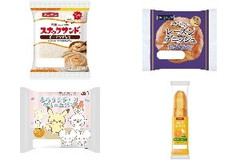 今週新発売の菓子パン🍫まとめ！『スナックサンド ピーナツきなこ』、『こだわりのレーズンデニッシュ』など♪