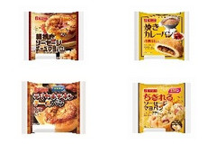 今週新発売の惣菜パンまとめ！『粗挽きソーセージチーズマヨパン』、『焼きカレーパン 福神漬け入』など♪