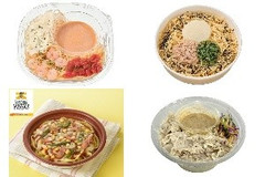 今週新発売のパスタまとめ！『冷製パスタ海老のトマトクリーム』、『ツナと大根おろしの和風パスタ』など♪