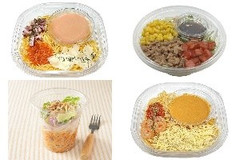 今週新発売のコンビニパスタまとめ！『冷製パスタ 明太クリーム』、『10種具材の彩りパスタサラダ』など♪