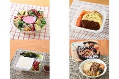 今週新発売のファミマお惣菜まとめ！『さつまいもと生ハムのビーツサラダ』、『デミグラスソースのふんわりオムレツ』など♪