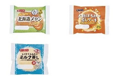 今週新発売の菓子パン🍫まとめ！『丹念熟成北海道メロン』、『大阪はちみつ蒸しケーキ』など♪