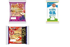 今週新発売の菓子パン🍫まとめ！『りんごとレーズンのスティックパン』、『らくのう牛乳ホイップサンド』など♪