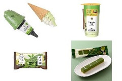 今週新発売の抹茶味まとめ！『ワッフルコーン 抹茶ミルク』、『Matchaラテ』など♪