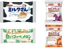 今週新発売の菓子パン🍫まとめ!『ミルクさん』、『スナックサンド 沖縄県産紅いも&ホイップ』など♪