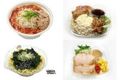 今週新発売のコンビニラーメンまとめ！『メラメラ燃える炎のウマ辛味噌ラーメン』、『大盛ラーメンサラダ チキンタルタルソース』など♪