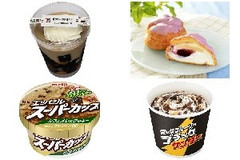 新発売のコンビニスイーツ：明治「エッセル スーパーカップ カフェオレ＆クッキー」ほか