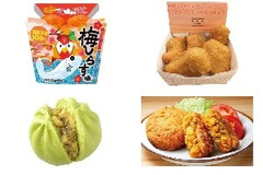 新発売のコンビニカウンター商品：ローソン「からあげクン 梅しらす味」ほか