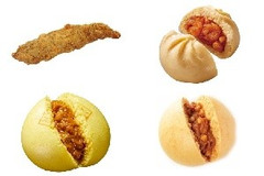 新発売のコンビニレジ横商品：ローソン「ピリ辛エビチリまん」ほか