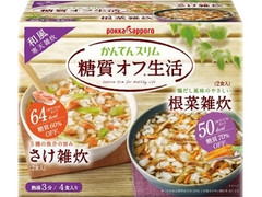 ポッカサッポロ 糖質オフ生活 かんてんスリム 和風アソート