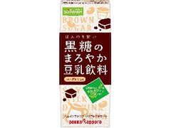 ソヤファーム 黒糖のまろやか豆乳飲料 ユーグレナ入り 商品写真