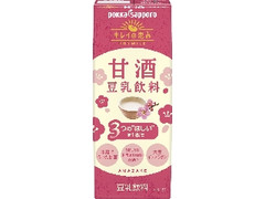 ポッカサッポロ キレイの恵み 甘酒豆乳飲料 パック200ml