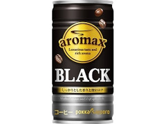 ポッカサッポロ アロマックス ブラック 缶185ml