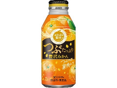 ポッカサッポロ ほおばる果実 つぶたっぷり贅沢みかん 缶400g