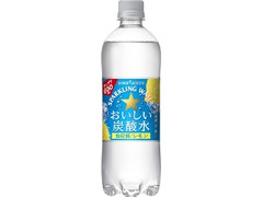 おいしい炭酸水レモン ペット600ml