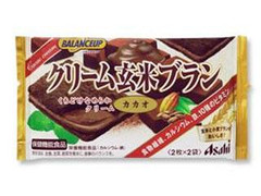 アサヒフード＆ヘルスケア バランスアップ クリーム玄米ブラン カカオ 袋36g×2