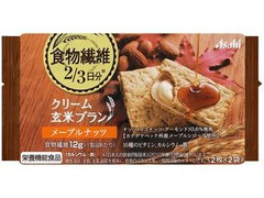アサヒフード＆ヘルスケア バランスアップ クリーム玄米ブラン メープルナッツ 袋2枚×2