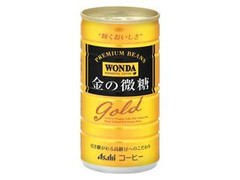ワンダ 金の微糖GOLD 缶185g