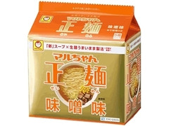 マルちゃん正麺 味噌味 袋108g×5