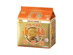 マルちゃん正麺 味噌味 袋108g×5